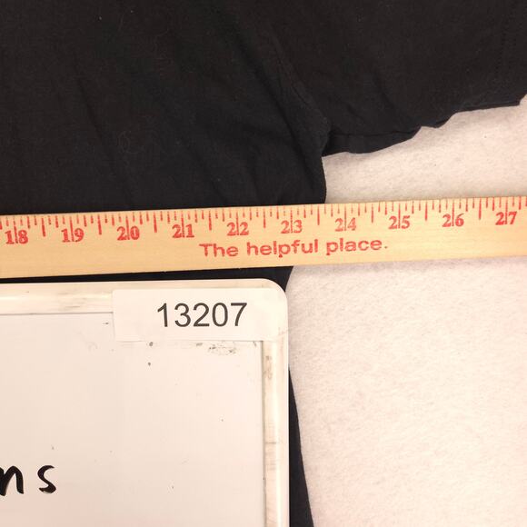 ACDC Back In Black Band Crew Neck Short Sleeve Graphic T Shirt Mens Size L Black - Picture 7 of 9